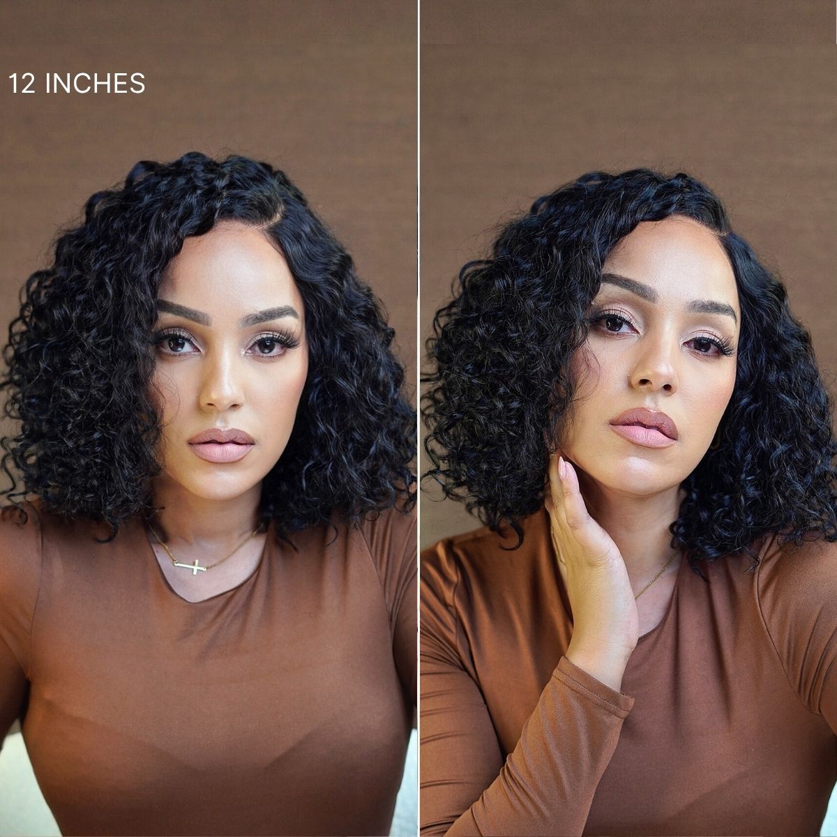 ⚡ Final Hours❤️Blonde Highlight Curly Glueless HD Lace Wig Human Hair Pre-Cut Lace Pre-Plucked Pre-Bleached