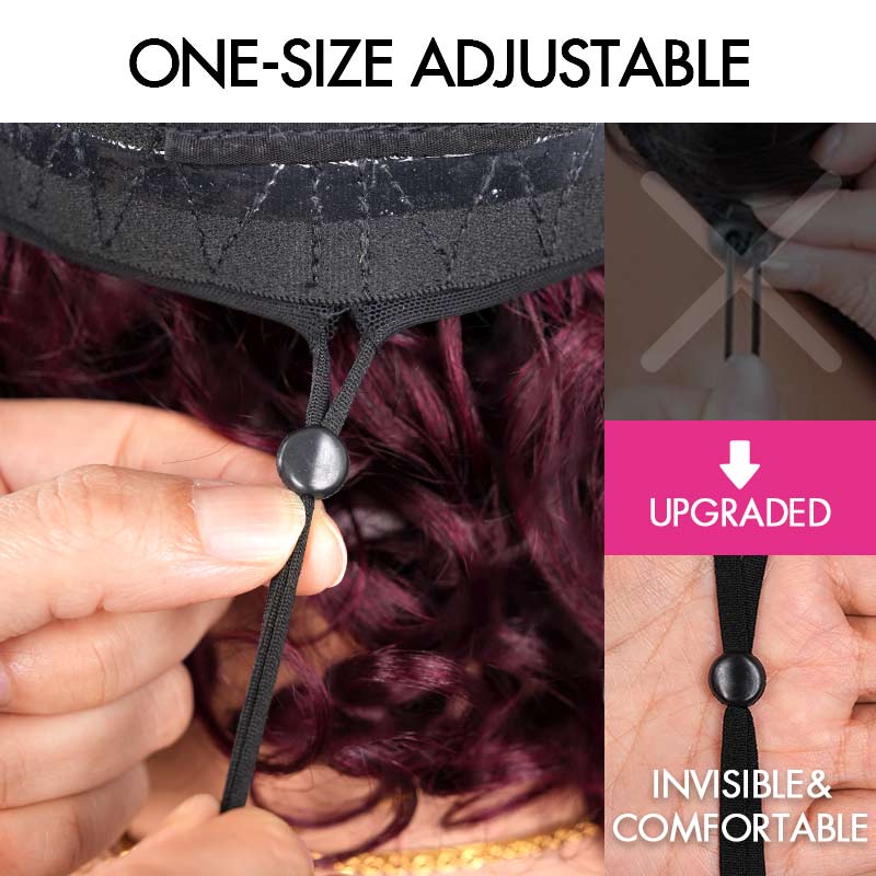 🔥 Final Hours! Curly V Part Human Hair Glueless Wig Sale