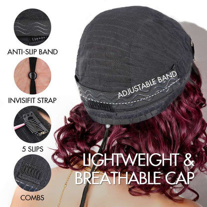 🔥 Final Hours! Curly V Part Human Hair Glueless Wig Sale