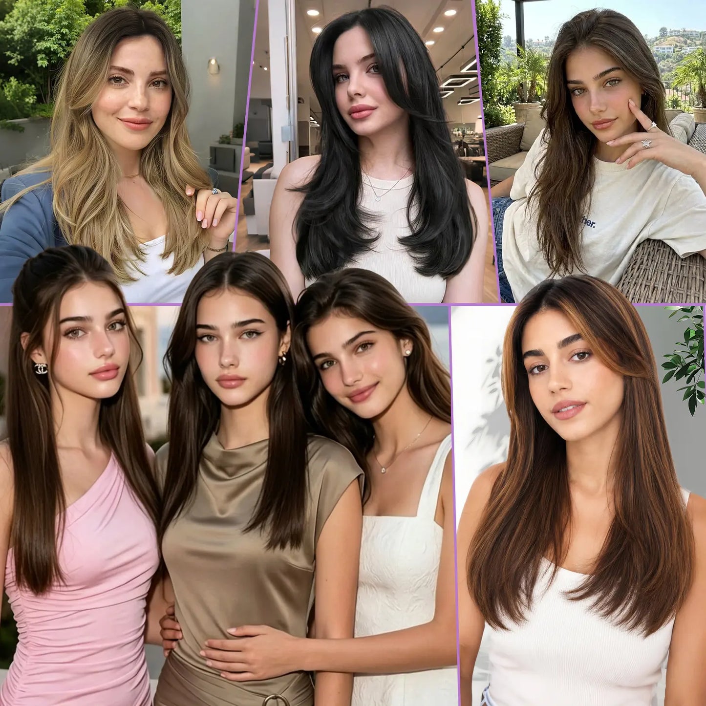 18 Inch Natural-Looking Hair Topper for Women