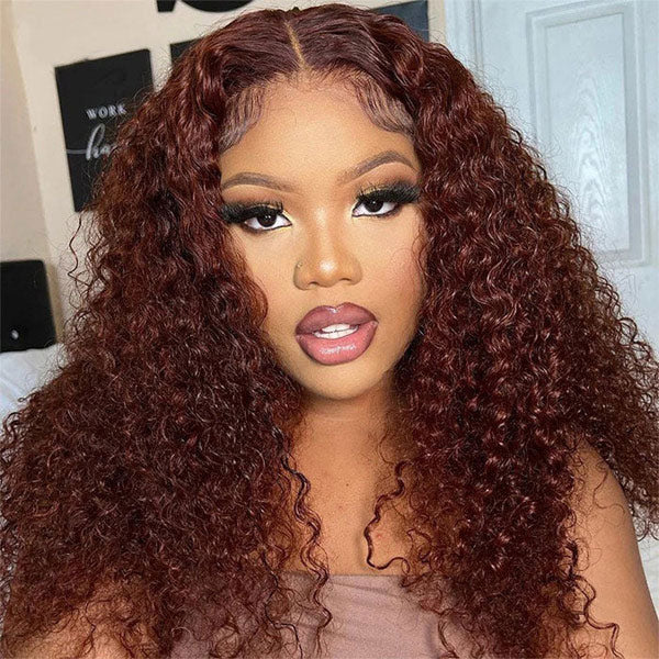 🚨 Final Hours to Save Big! 3 In 1 Half Wig | Glueless Invisible Water Wave Wear Go Half Wig Flip Over Human Hair Wig With Elastic Drawstring Flip Over Wig
