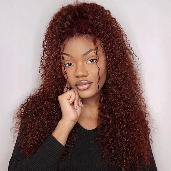 🚨 Final Hours to Save Big! 3 In 1 Half Wig | Glueless Invisible Water Wave Wear Go Half Wig Flip Over Human Hair Wig With Elastic Drawstring Flip Over Wig