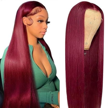 ⚡ Final Hours – Up to 57% Off🌷💥Straight HD Transparent Lace Front Wigs Human Hair