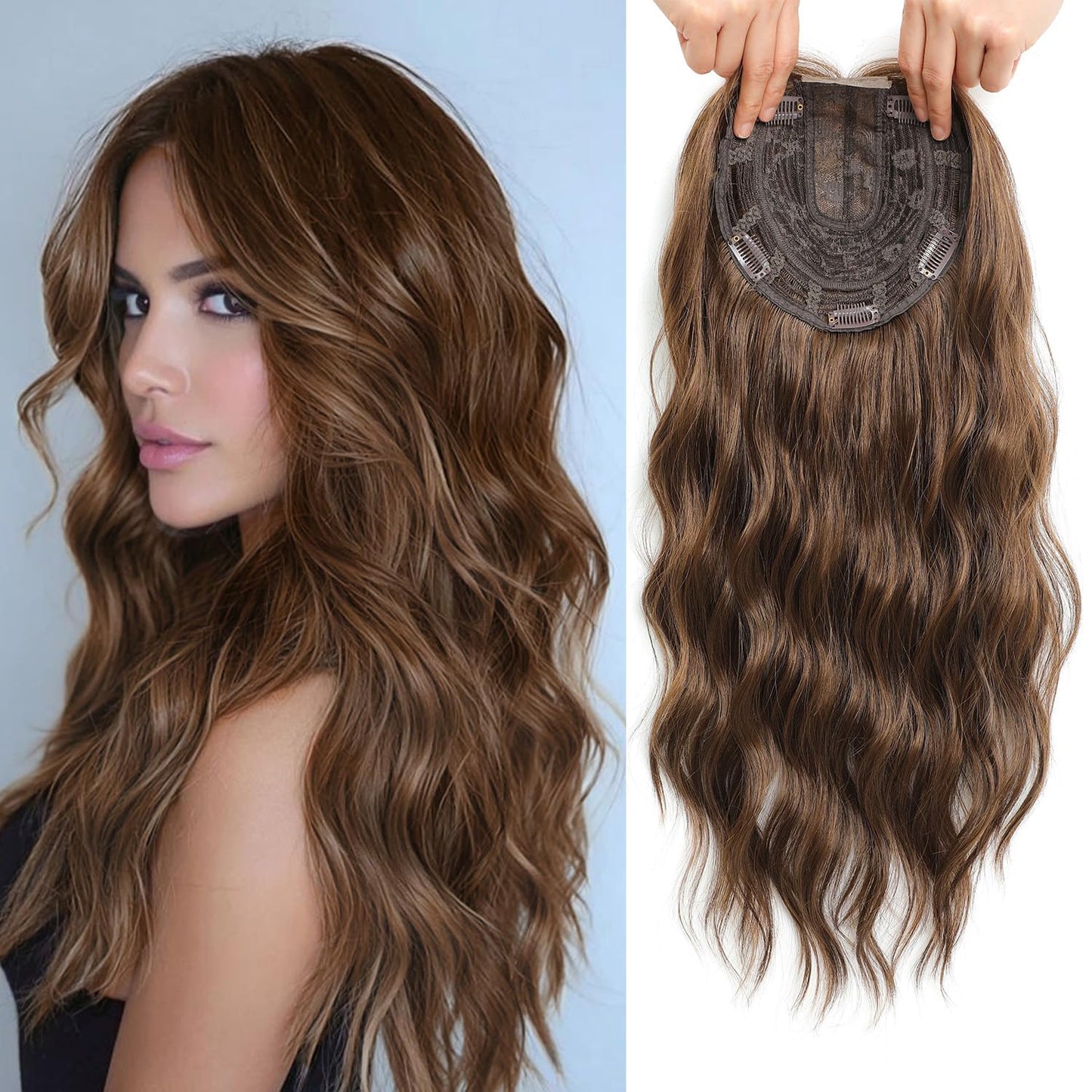 🌷 Final Hours! Stay Cool & Confident with Our 2026 Lightweight & Breathable Wavy Hair Topper