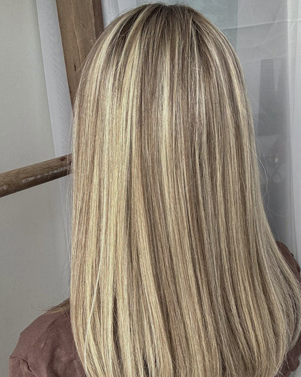 🔥🔥Human Hair Topper with Bangs | Hair Piece for Thinning Hair