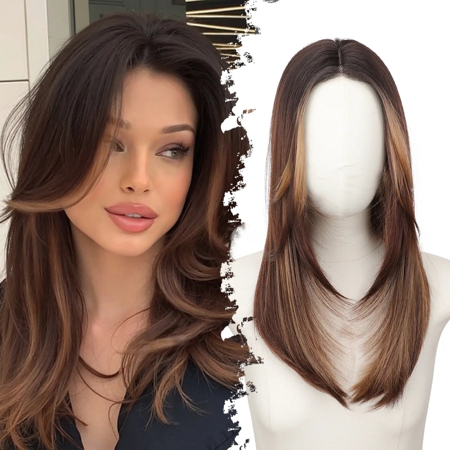 18 Inch Natural-Looking Hair Topper for Women