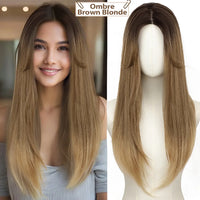 22In Ombre Brown Blonde
