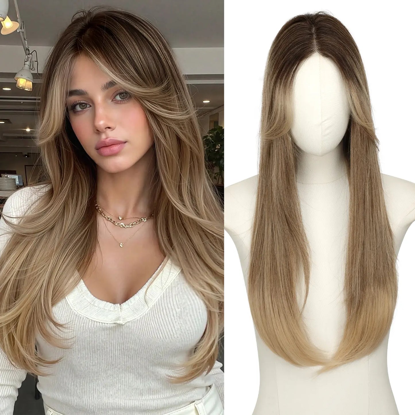 18 Inch Natural-Looking Hair Topper for Women