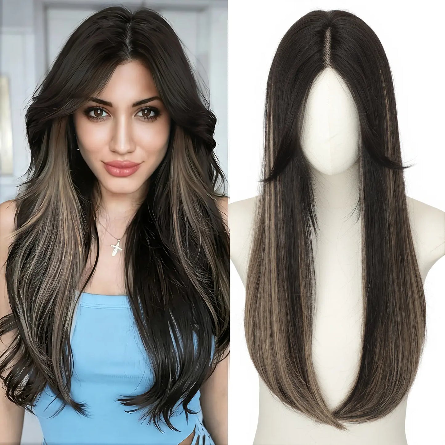 18 Inch Natural-Looking Hair Topper for Women