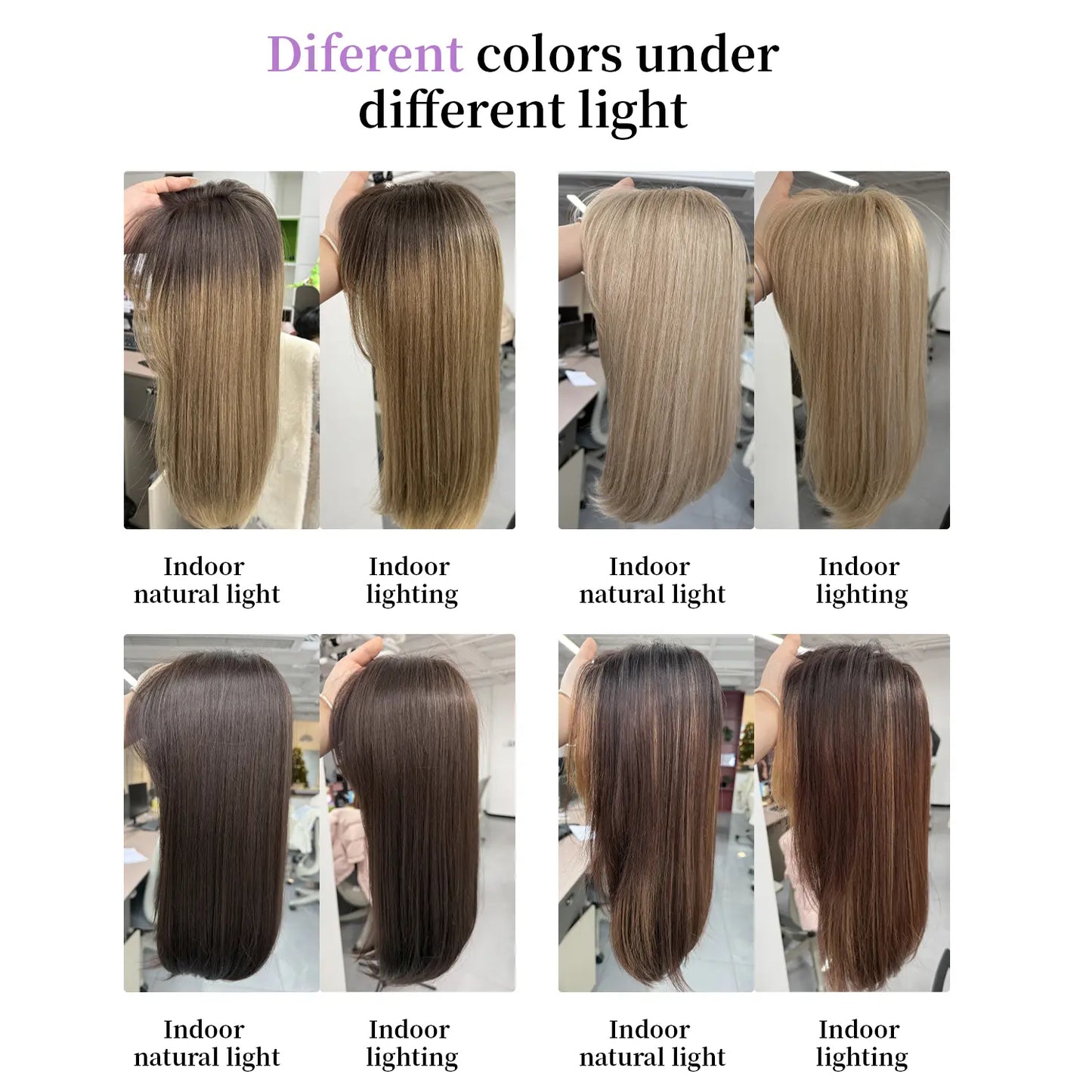 18 Inch Natural-Looking Hair Topper for Women